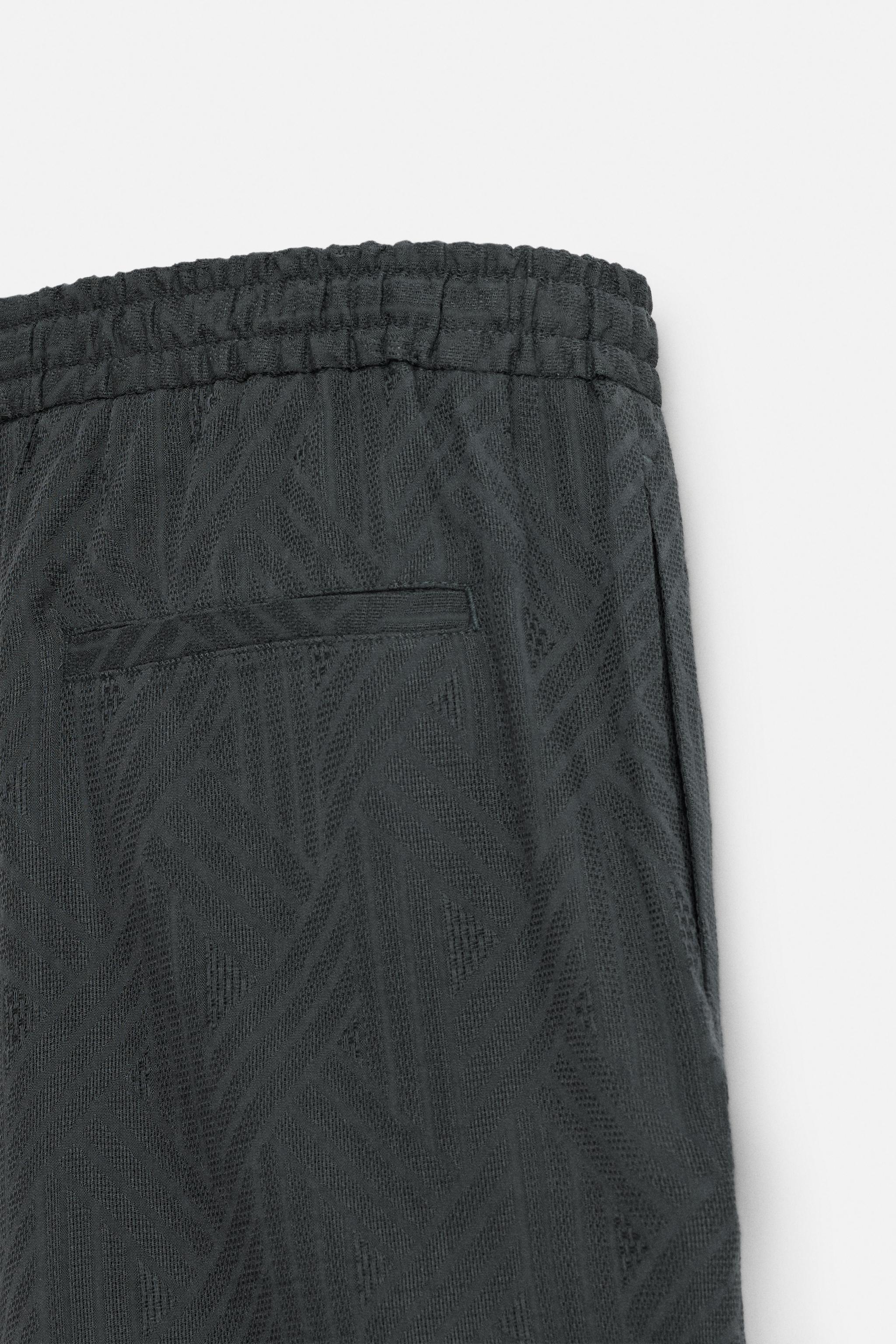 BERMUDA JACQUARD GÉOMÉTRIQUE